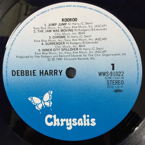 Debbie Harry ‎– KooKoo (LP)