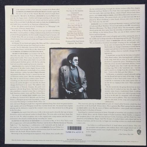 Paul Simon ‎– Graceland (LP)