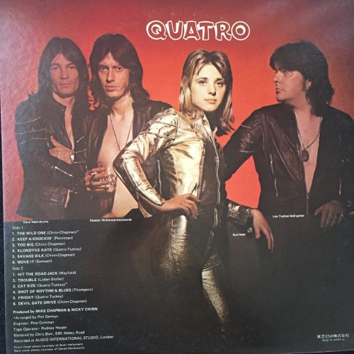 Suzi Quatro ‎– Quatro (LP)