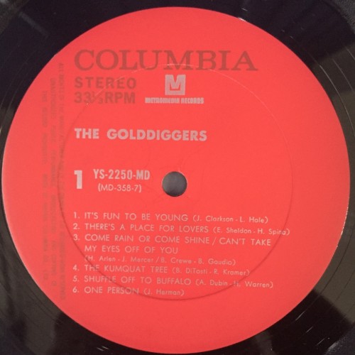 The Golddiggers ‎– The Golddiggers (LP)