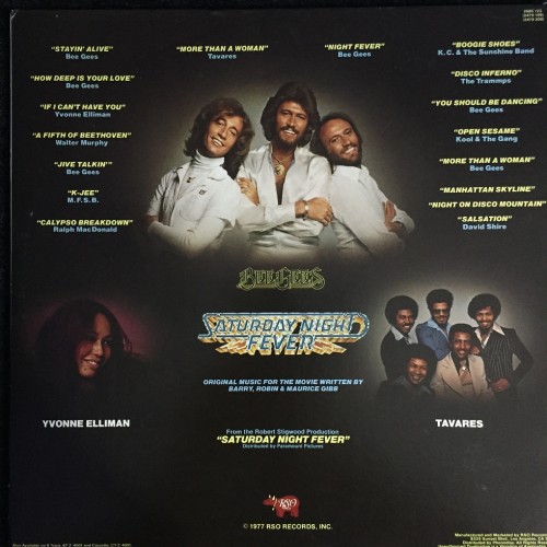 Various ‎– Saturday Night Fever (The Original Movie Sound Track) (2LP)